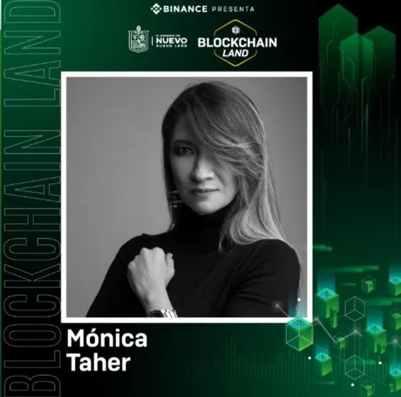 Blockchain Land, Nuevo León 2022, el mayor evento blockchain en español destaca a Mónica Taher, BeInCrypto, 29 de Septiembre de 2022